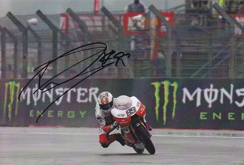 Danny webb moto hand signed - 3,