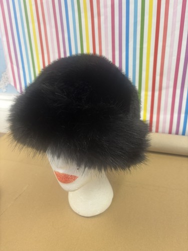 Faux fur hat - fur,