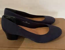 M&S Size 6.5 Wide Fit Navy