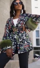 Rare Zara TRF Floral Kimono
