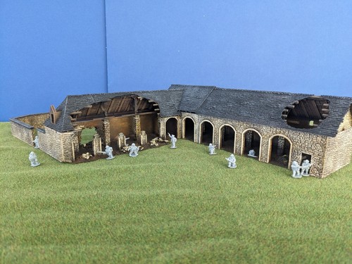 1/100 15mm scale ruined large