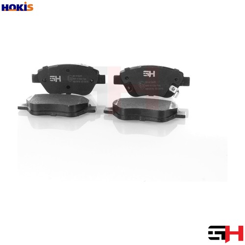 Brake pad set disc - set,
