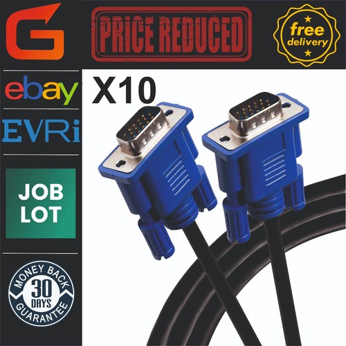 Joblot vga cable pc - vga,