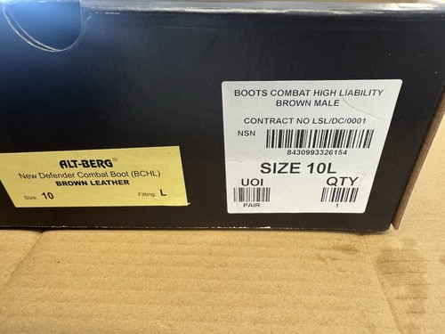 Altbergs combat boots - combat, gortex