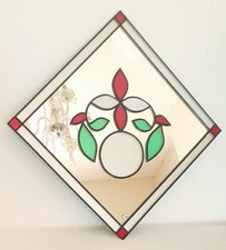 Stained glass Wall Mirror  15