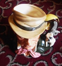 ROYAL DOULTON BILL SYKES LARGE TOBY JUG  D6981  NO 136