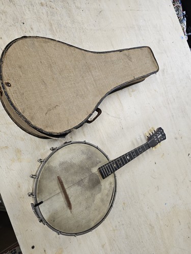 Antique string banjo jos b - antique,