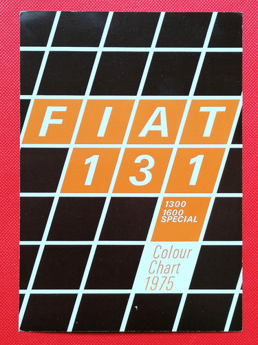1975 fiat 131 mirafiori colour - fiat,