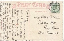 Genealogy Postcard - Stevens -