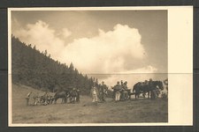 ? ? OSBURGH – SLOVAKIA ? MILITARY POSTCARD. MOBILE KITCHEN.