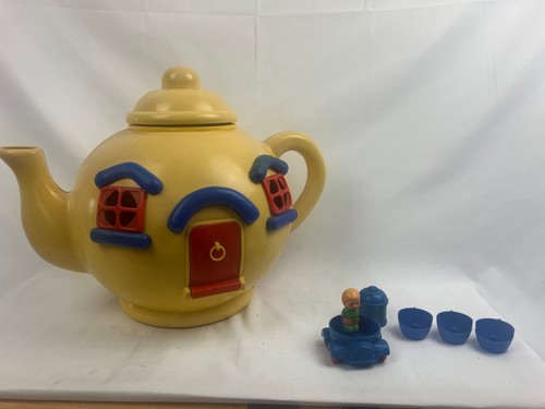 Bluebird big yellow - big, teapot