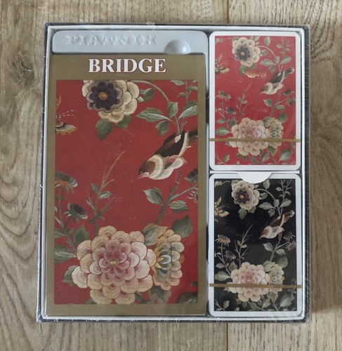 Vintage piatnik bridge set - vintage,