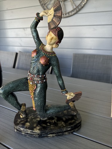 Art deco style - deco, lady