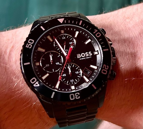 Boss admiral 46mm stainless - admiral,