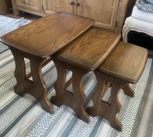 Ercol nest tables golden - tables, |