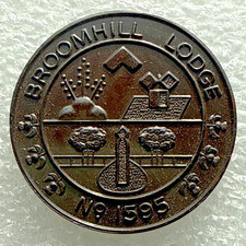 Scotland Masonic Token - Broomhill Lodge No.1595 - Scottish Penny Coin