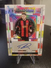 2024-25 Panini Impeccable Illustrious Ink David Brooks Auto /49 AFC Bournemouth