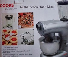 Cooks Professional - Multifunction Stand Mixer - 5.5L (Cream) (Never Used) 