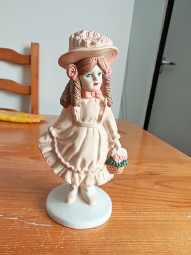 Pink dress girl collectable - dress,