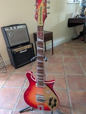 RICKENBACKER 660 Fireglo 6-string guitar with OHSC