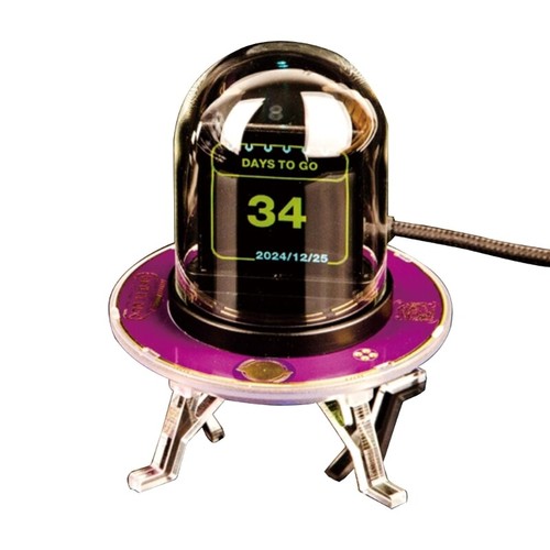 Modern nixies tube clock - modern, real