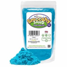 Rainbow Eco Play Sand, Kids, Moulding Magic, Sensory Toy, Smooshy Sand 485g, 1kg