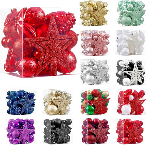 Pcs shatterproof christmas - 43,