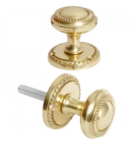 Georgian mortice door knobs - mortice,