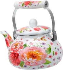 LVXIN Flowers coloured Teapot