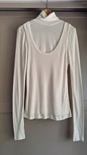 ZARA Cream Layered Long Sleeve