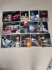 F1 Programme collection 2001 almost complete season ( 1 missing Belgium)
