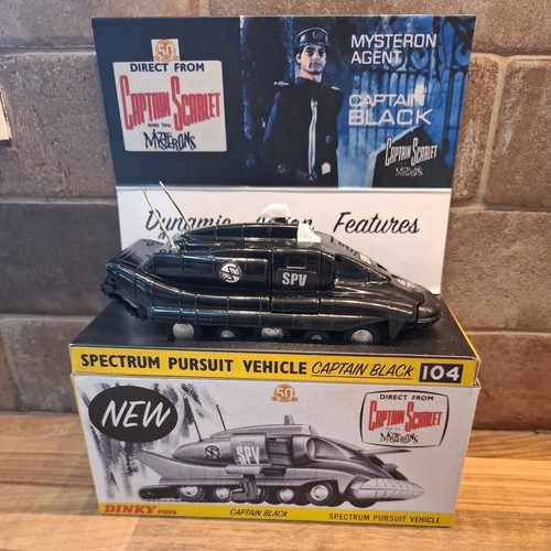 Dinky 104 spv captain black - dinky,