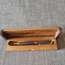 Hand Turned pens wooden pen in case