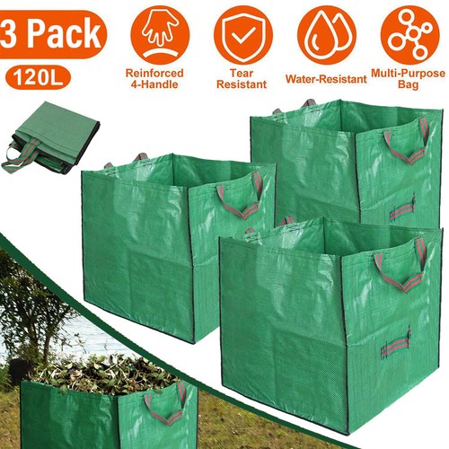 Heavy duty 120l reusable - 3x,