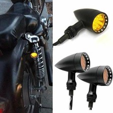 Motorcycle Amber LED Bullet