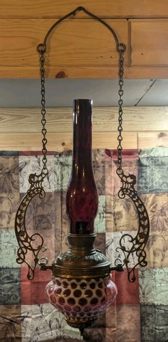 1887 antique victorian hanging - 1887,