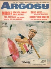 MAG: Argosy 10/1965-Popular-white water kayaking color pix-Mafia-Jesse James ...