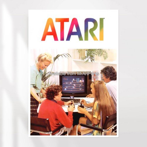 Atari 800 poster - atari,