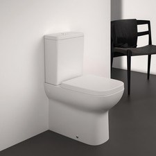 Ideal Standard i.Life A Compact Rimless CloseCoupled BackToWall WC + Soft Close