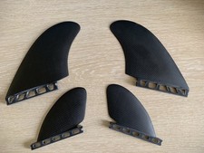 Futures fins quad setup, (