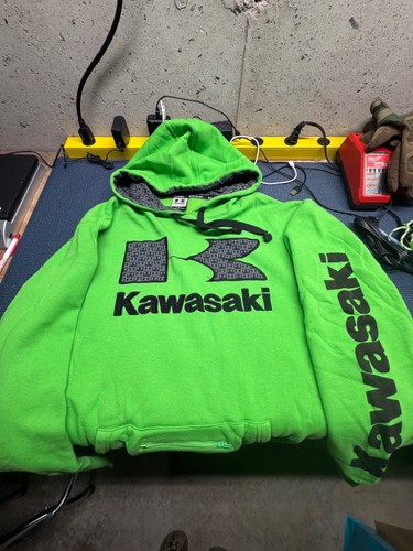 Vintage kawasaki lime green - vintage,
