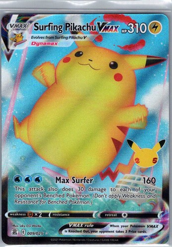 Surfing pikachu vmax - surfing,