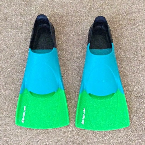 Kids swim fins size1 5uk - swim, eu34