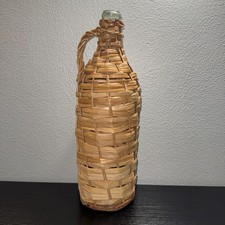 Antique Rustic Demijohn Bottle