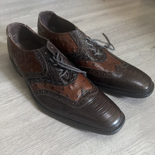 Stacy adams leather wingtip - leather,