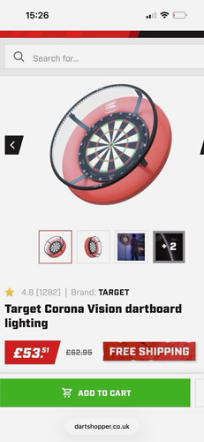 Target corona vision dartboard - target,
