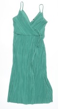H&M Women’s Green Pleated