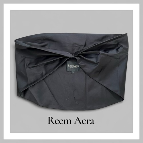Women reem acra black silk - reem,