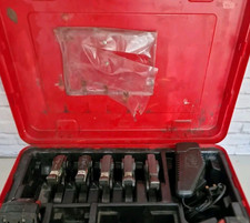 Novopress Aco203 Wavin Kit 18V Battery Xpress Press Tool Crimp set Nearly New 