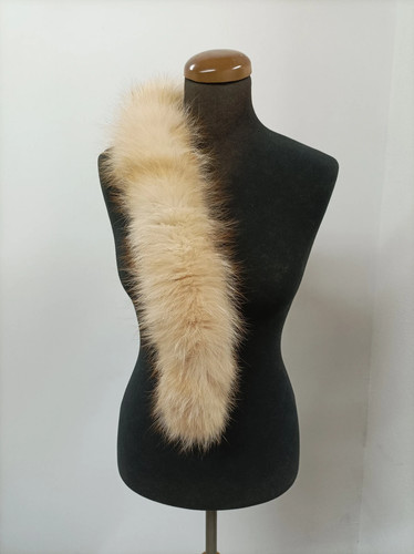 Real fox fur hood trim - fox,